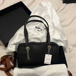 Coach Black Swing Zip Bag